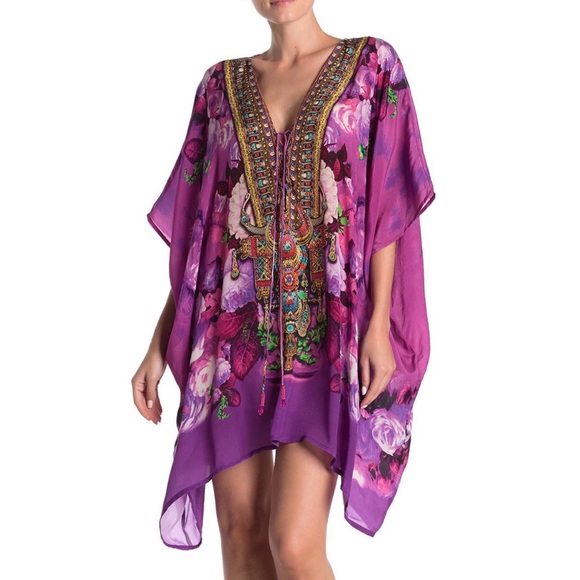new Shahida Parides ꕥ 4Way Butterfly Kaftan Dress - Picture 15 of 16